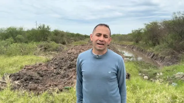 Nuevos trabajos de canalización en zona oeste