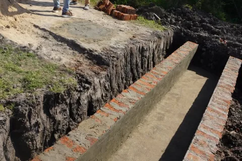 Se avanza con la construcción de alcantarillas en Quinta N.º 38