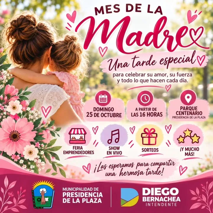 ¡Celebremos juntas el día de la madre!
