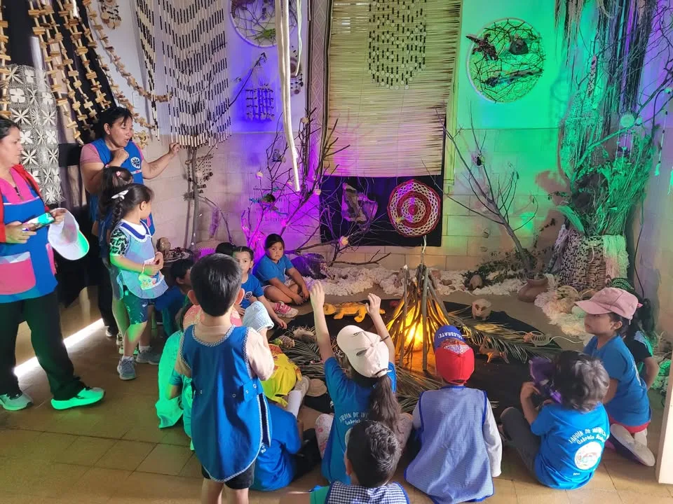 Los niños del Jardín recorrieron “El Monte Recuerda”